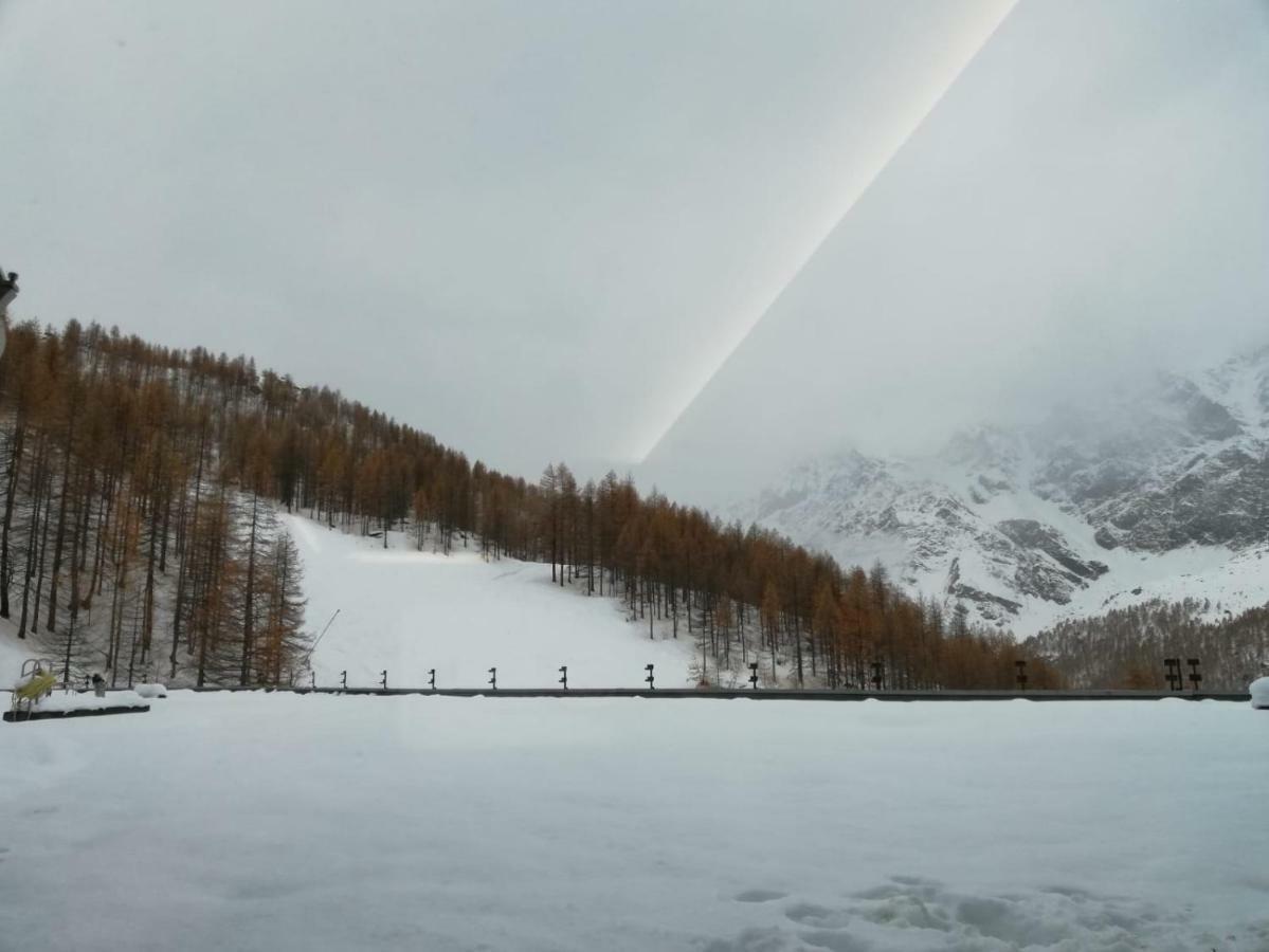 Cervinia Ski In Ski Out - Studio On The Slopes بيريوِل تْشيرفينيا المظهر الخارجي الصورة